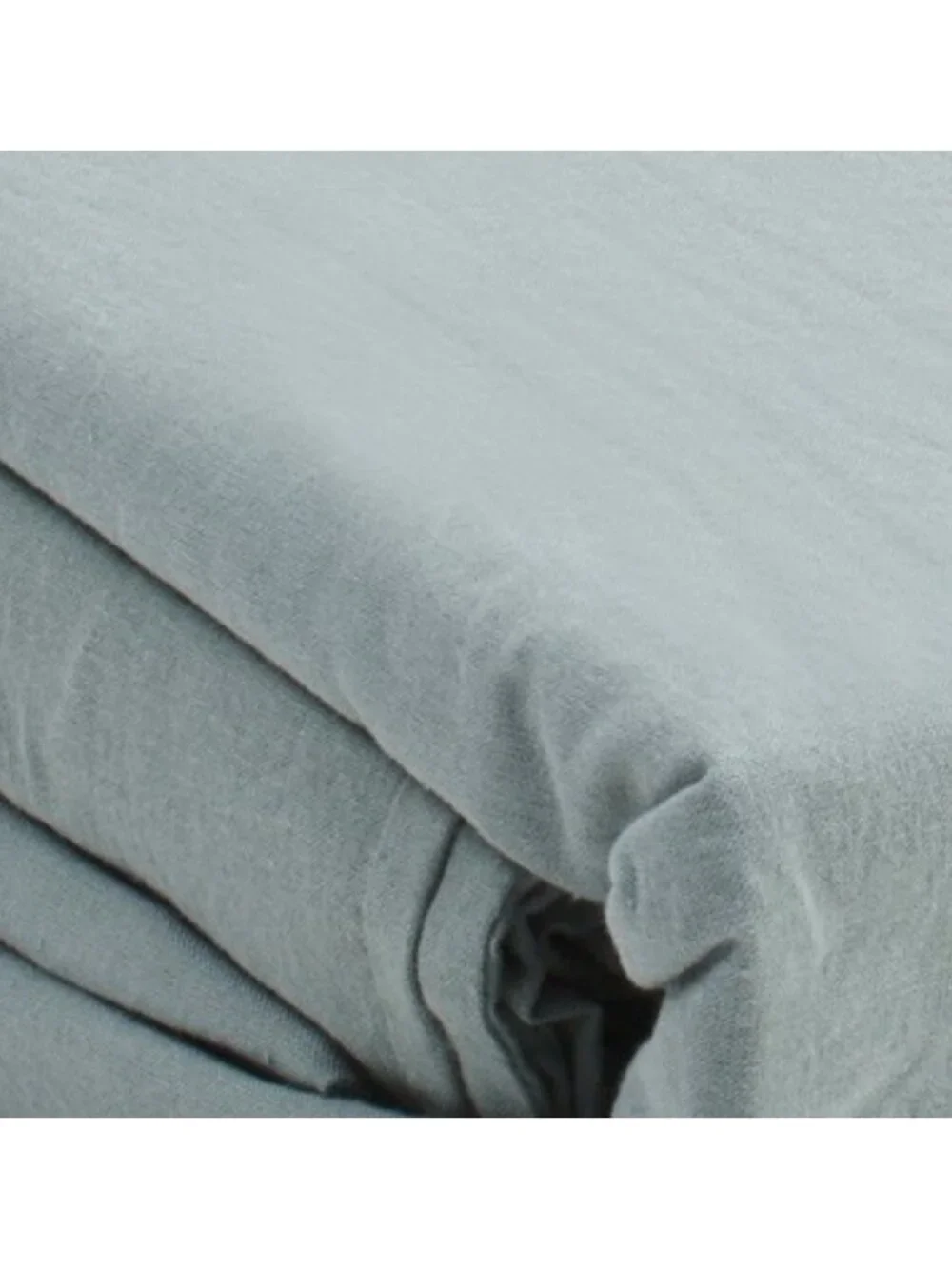 BROOKS BROTHERS Linen And Cotton Blend Washed Sheet Set